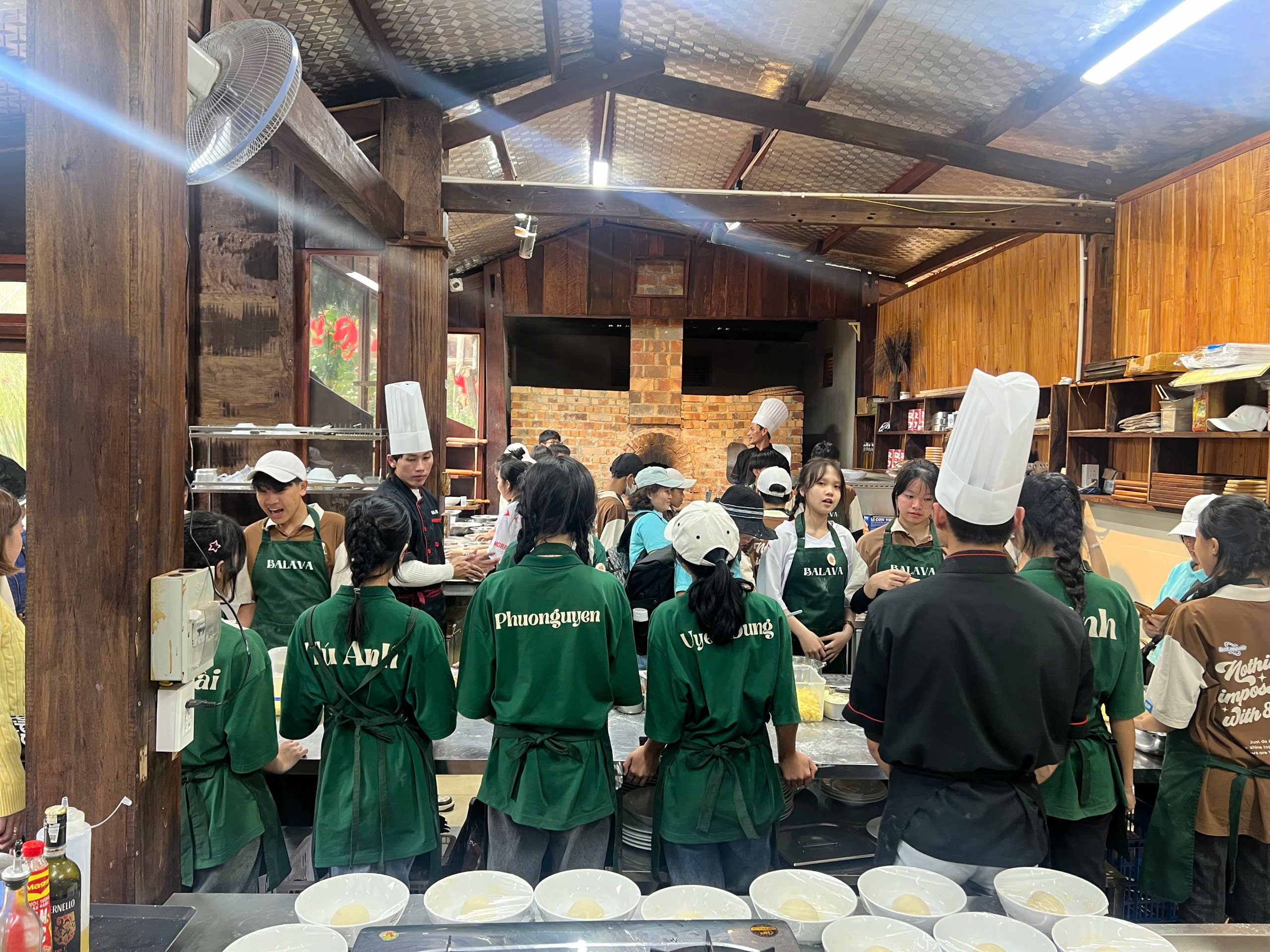 Hands-on chocolate making