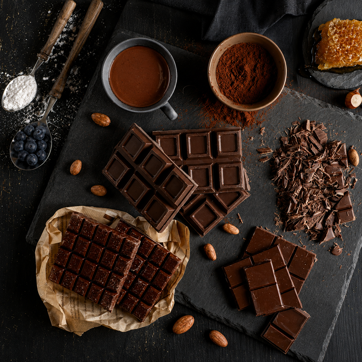 Socola bar nguyên chất BALAVA – dark chocolate cacao Lâm Đồng