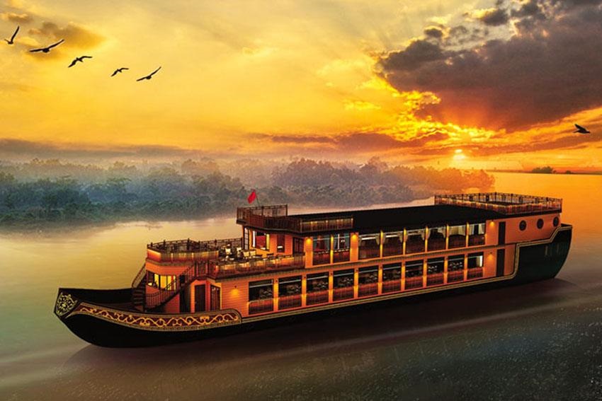 Ăn tối trên sông Sài Gòn bằng du thuyền Bonsai Cruise