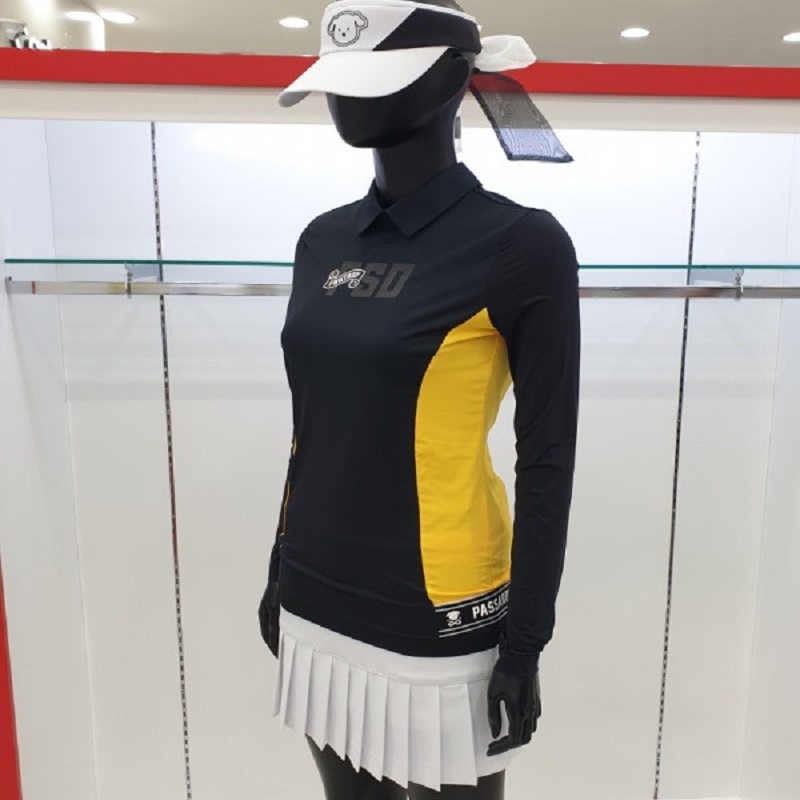 Áo golf nữ dài tay mùa hè PASSARDI Golf Hàn Quốc