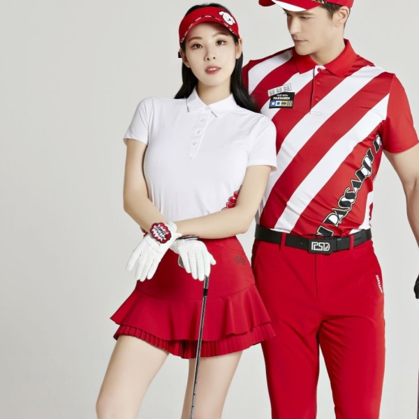 Chân váy golf xếp ly 2 tầng cho nữ PASSARDI Golf Hàn Quốc
