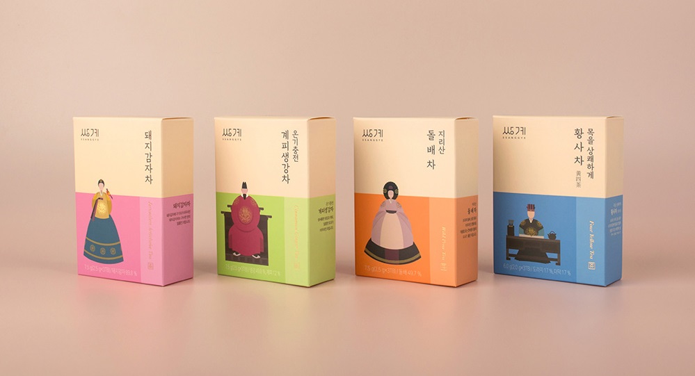 Set Quà tặng trà Ssanggye Triều đại Joseon Hàn Quốc