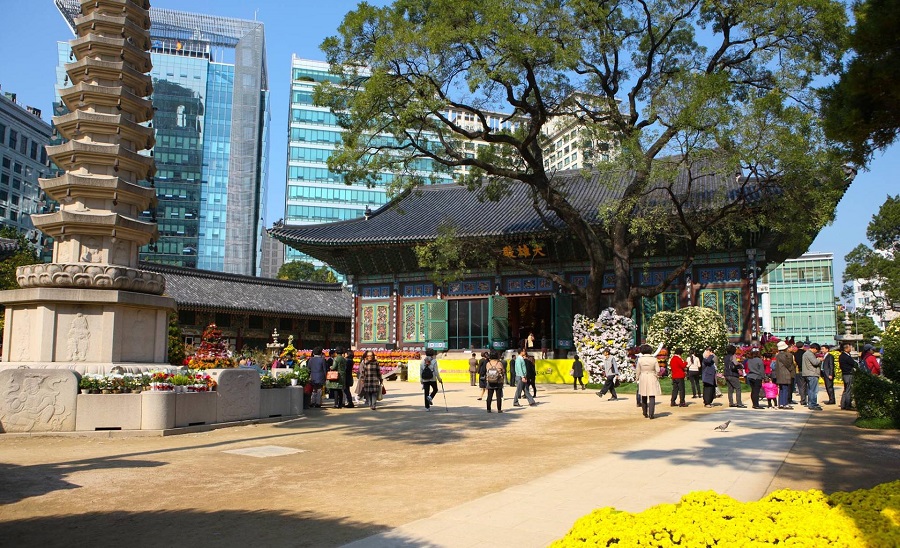 Chùa Jogyesa, Seoul