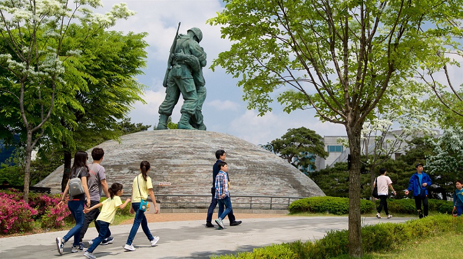 Đài Tưởng niệm Chiến tranh Hàn Quốc, Seoul