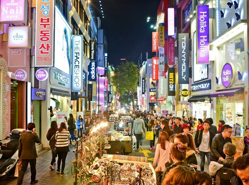 Phố Myeongdong, Seoul