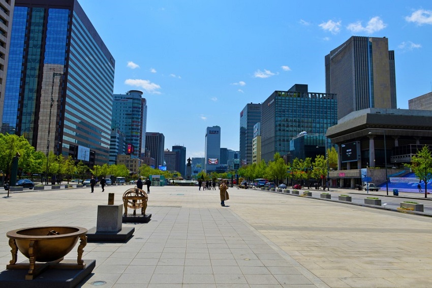 Quảng trường Gwanghwamun, Seoul
