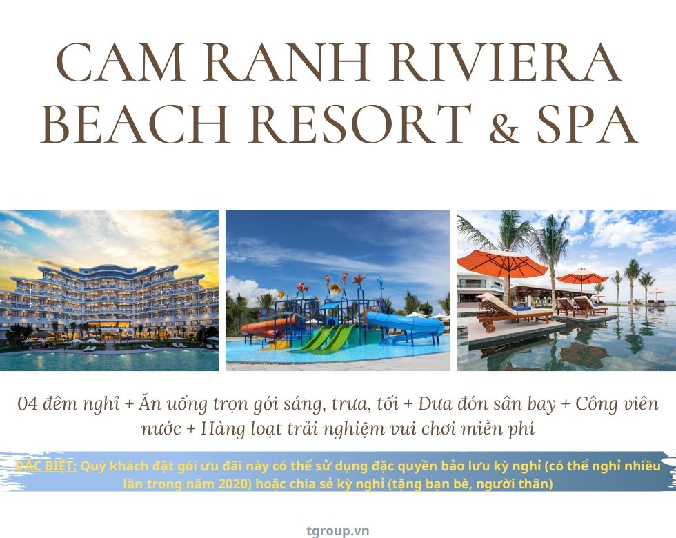 Nghỉ dưỡng và vui chơi hết ý tại Riviera Cam Ranh Beach Resort and Spa (5N4Đ) Nghỉ dưỡng và vui chơi hết ý tại Riviera Cam Ranh Beach Resort and Spa (5N4Đ)