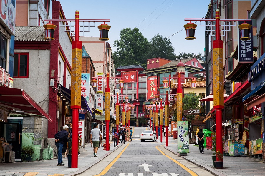 Phố Tàu China town, Incheon