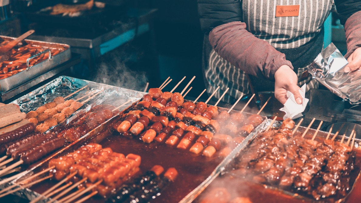 Đồ ăn vặt Hàn Quốc