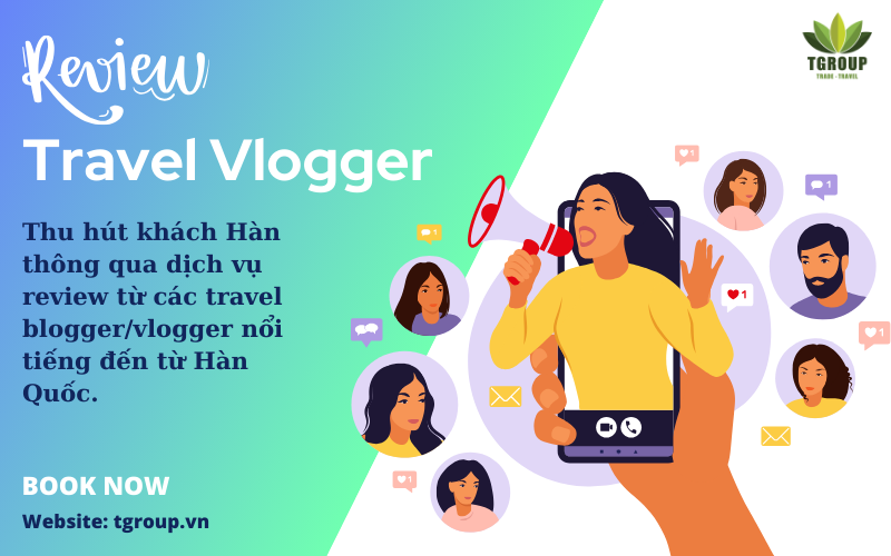 Book Review Travel Blogger, KOL & KOC Hàn Quốc 