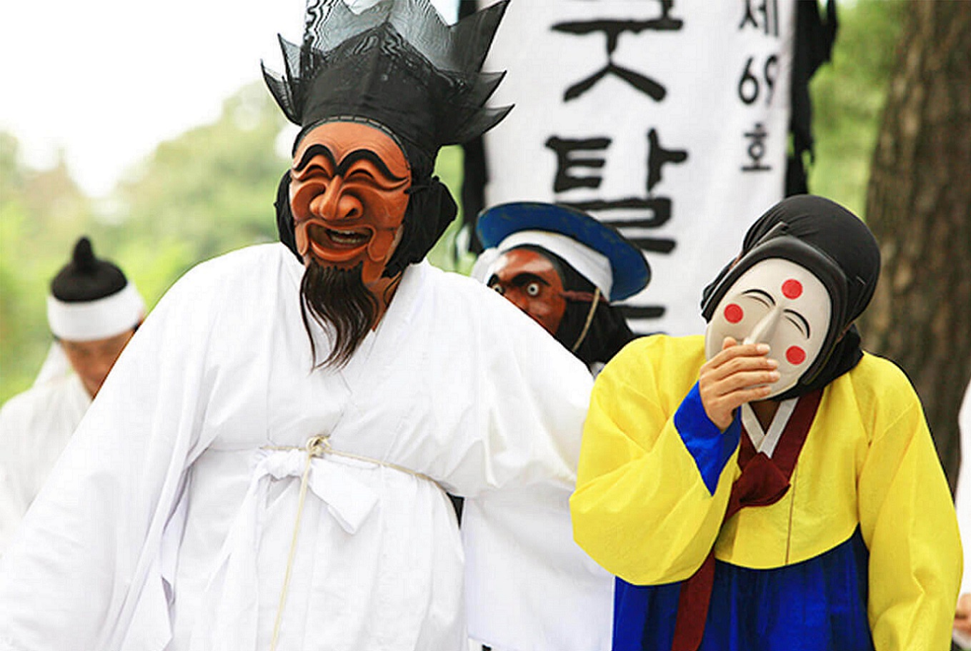 Múa mặt nạ truyền thống ở Hàn Quốc | TGROUP Du lịch Thông minh SMARTOURISM