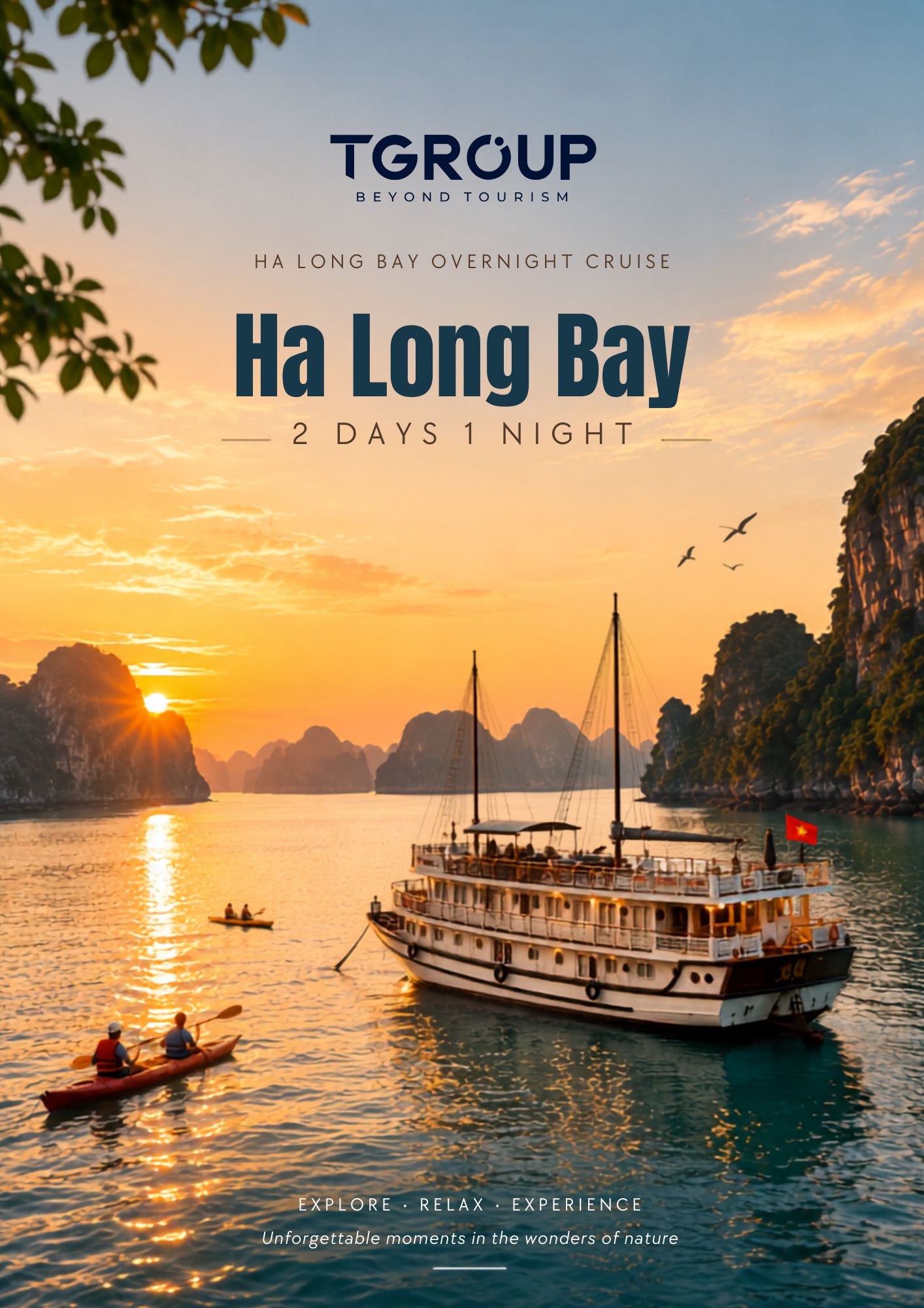 I kept every receipt from our Ha Long Bay overnight cruise (2 days 1 night, anniversary edition)