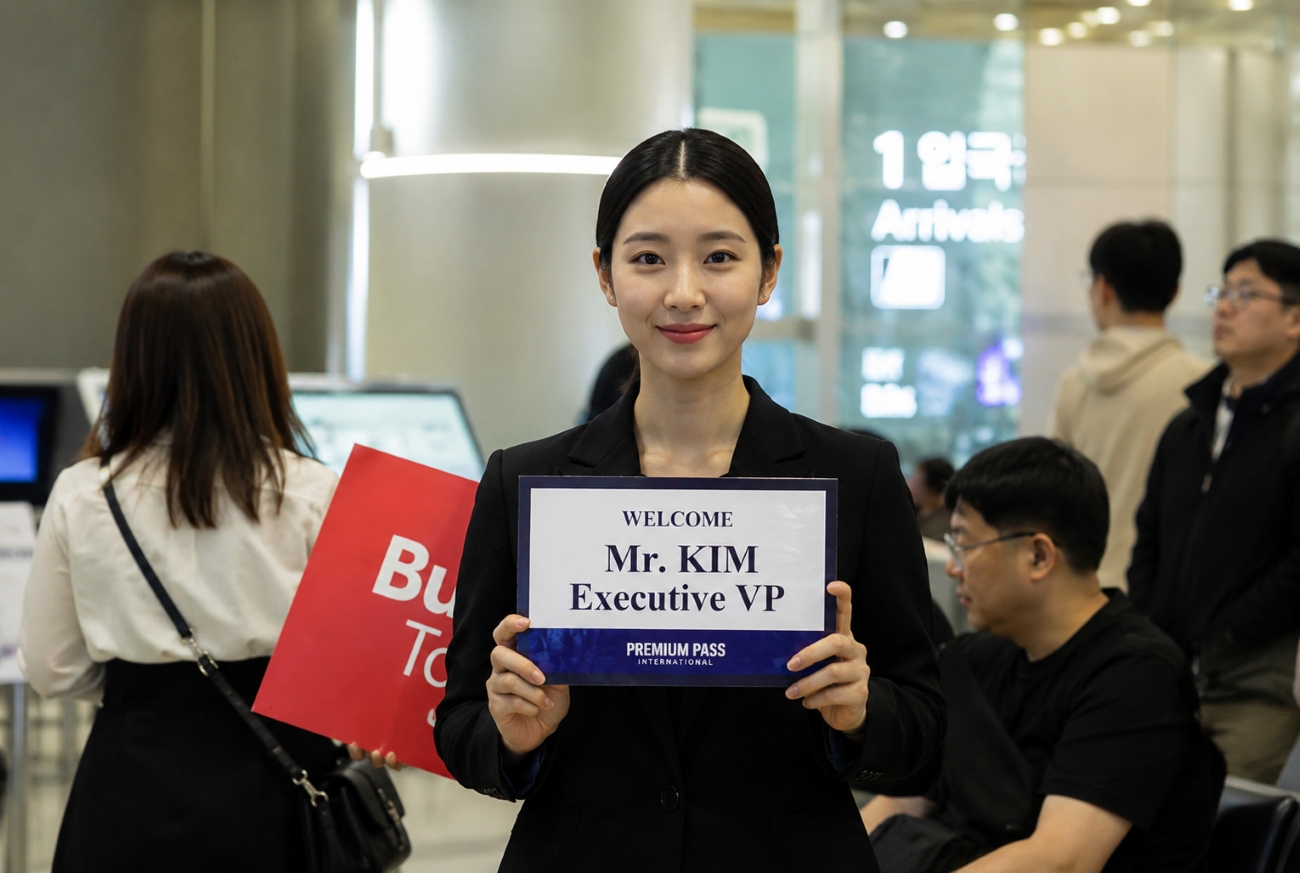 Meet at the arrivals hall