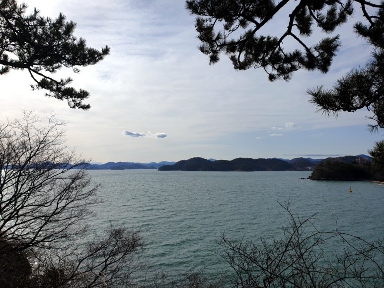 Trải nghiệm tại đài quan sát Ocean View, công viên biển Jinhae