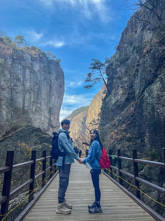 Đề xuất hoạt động cho cặp đôi!! Đi bộ xuyên rừng Juwangsan 